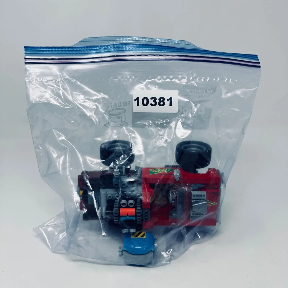 LEGO Building Set Kids Red El Fuego Stunt Truck 70421 Hidden Side Incomplete